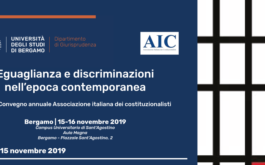 EGUAGLIANZA E DISCRIMINAZIONI NELL’EPOCA CONTEMPORANEA